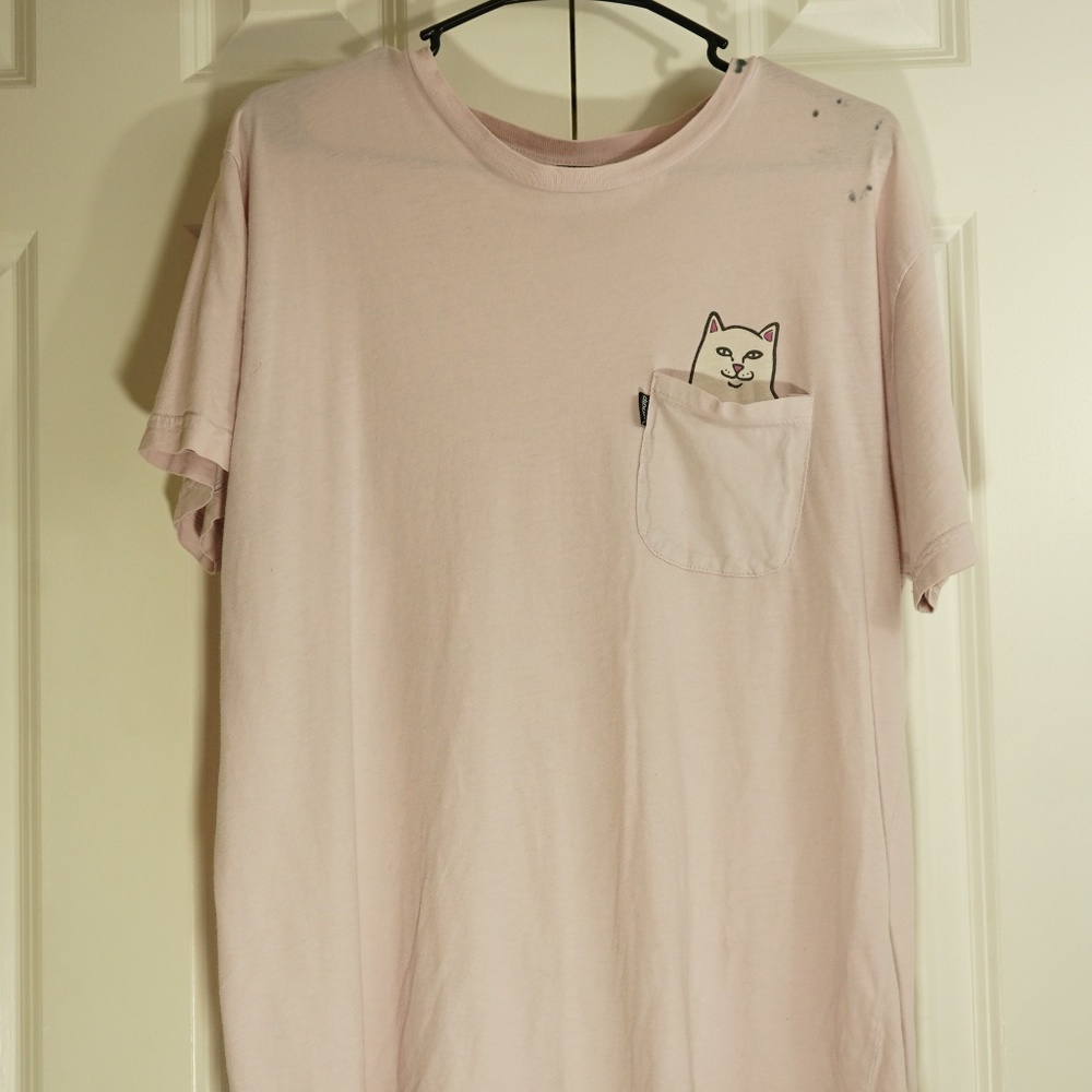 Rip N Dip pocket cat shirt